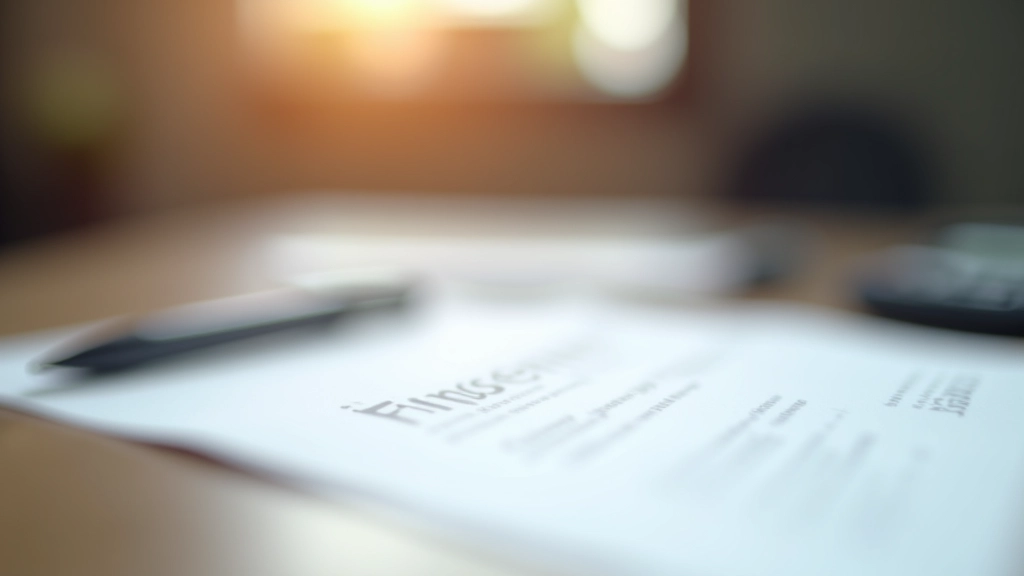 Rentenversicherungsdokumente und Stift auf Schreibtisch, Taschenrechner, warmes Licht, detailliert